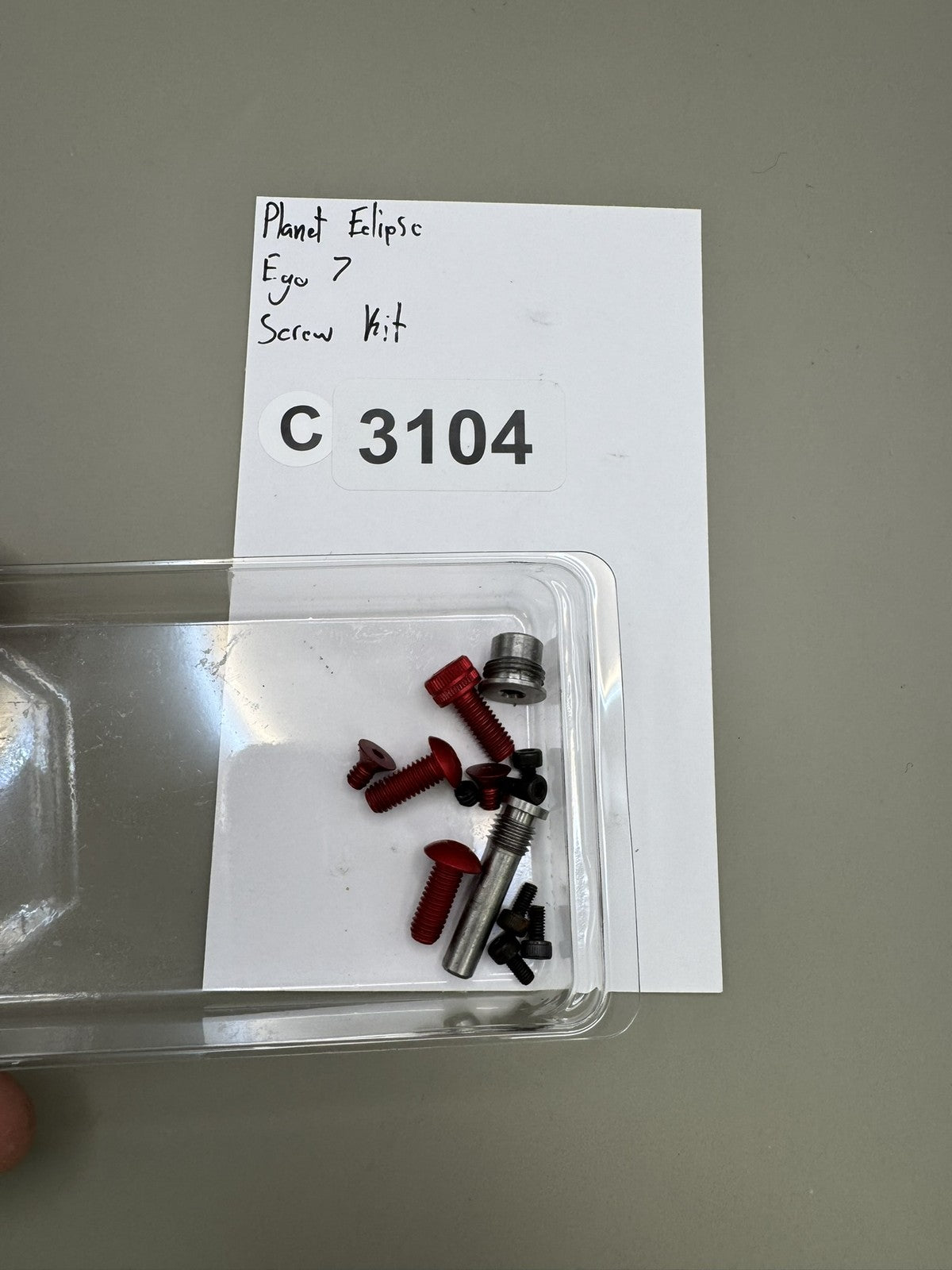 Planet Eclipse Ego 7 Screw Kit