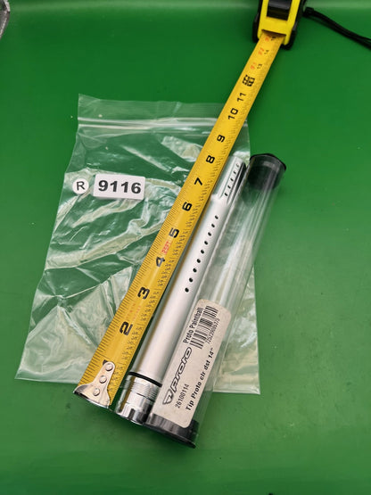 Proto Paintball 14" Barrel Tip Silver AC Autococker Thread Aluminum