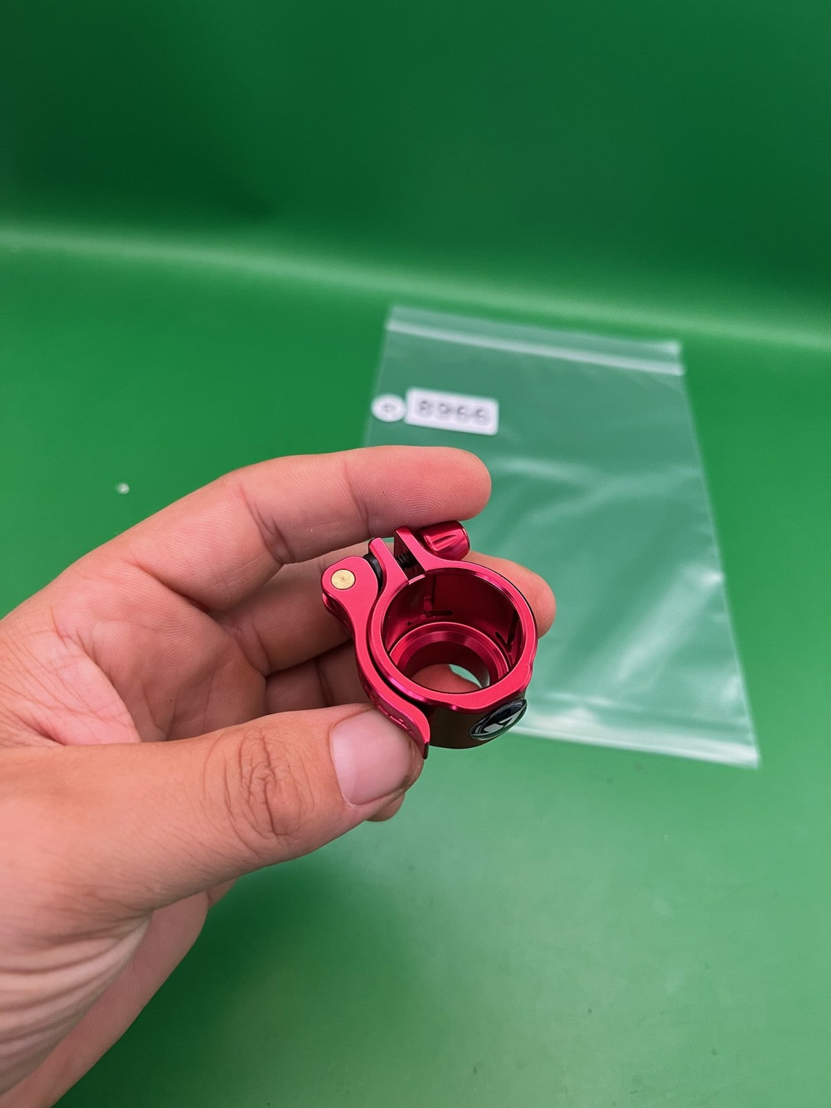 Shocktech Clamping Feedneck Red Anodized Aluminum Upgrade