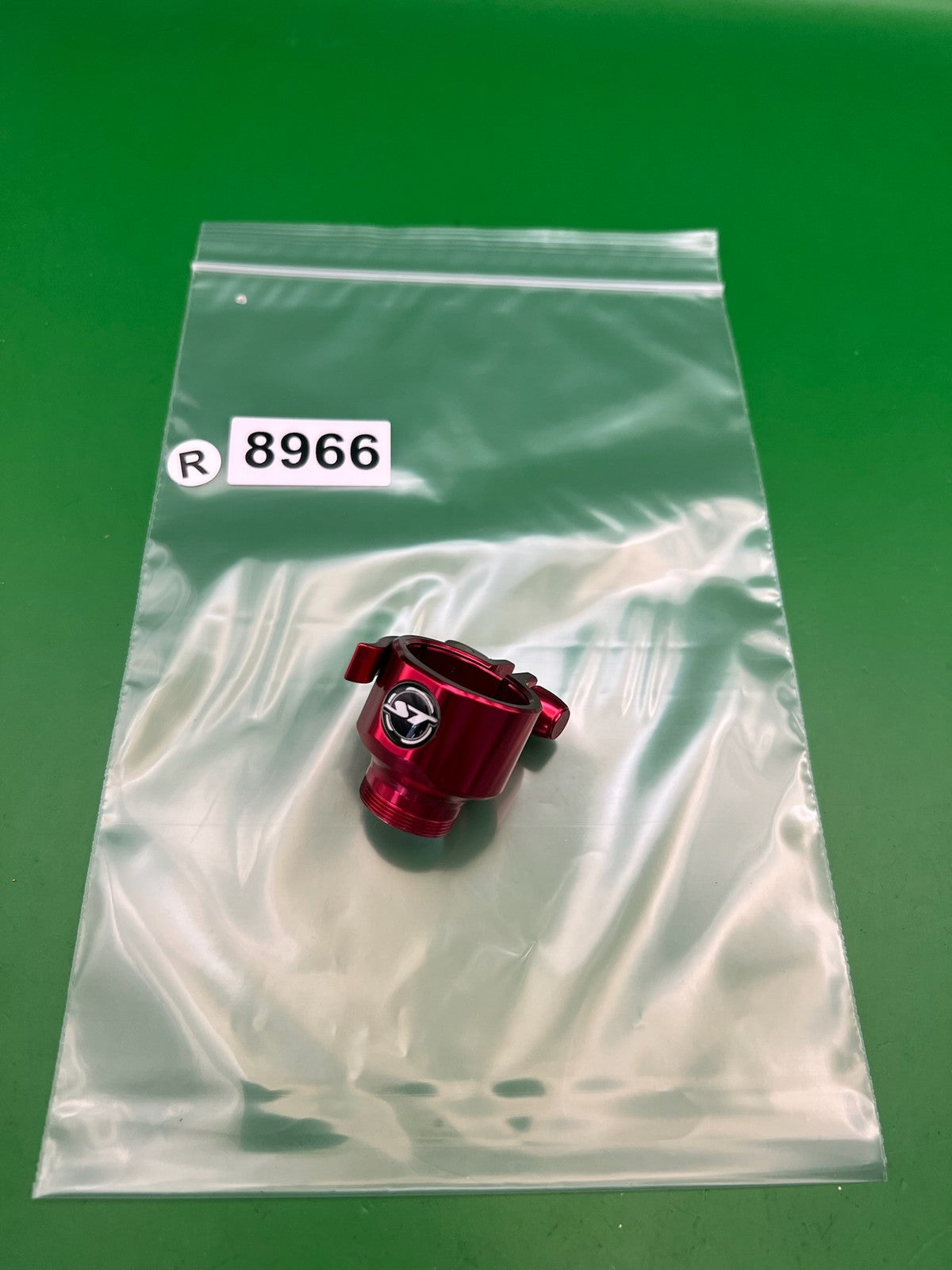 Shocktech Clamping Feedneck Red Anodized Aluminum Upgrade