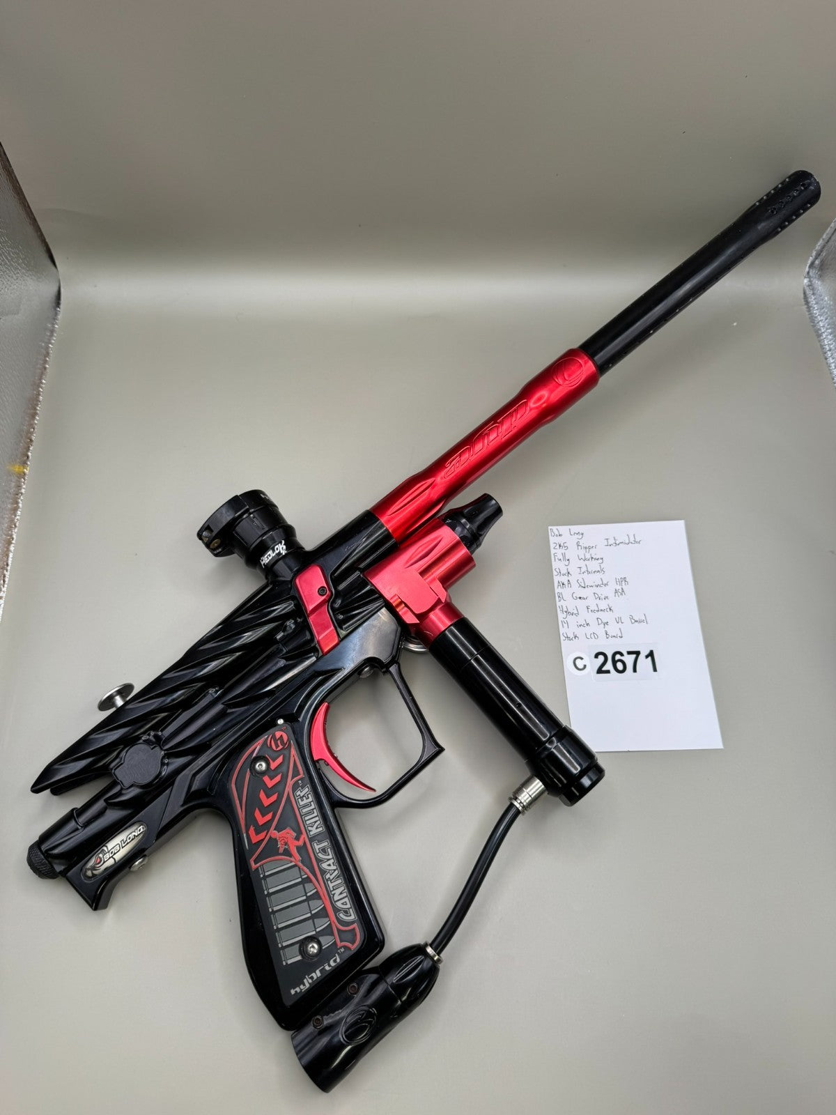 Bob Long 2k5 Ripper Intimidator - Paintball Marker Fully Working
