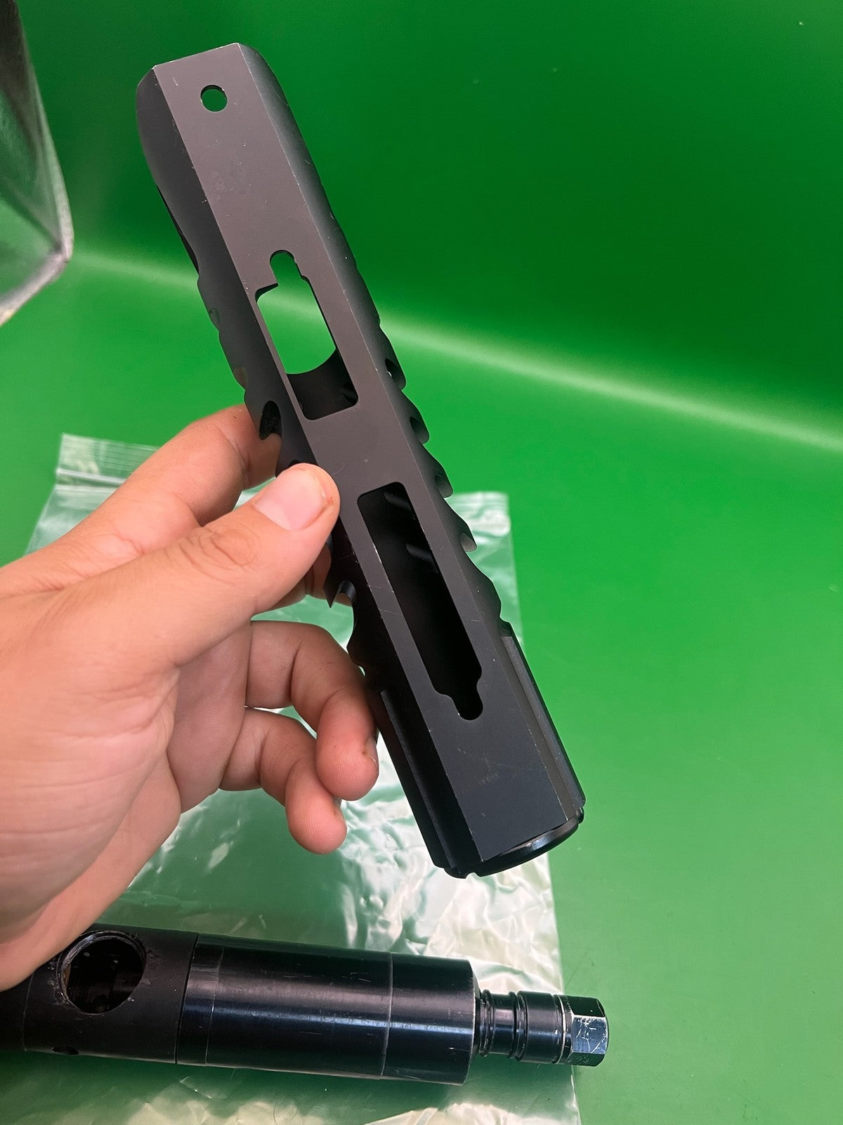Smart Parts Ion ANS Body and Bolt Black Aluminum Marker Parts