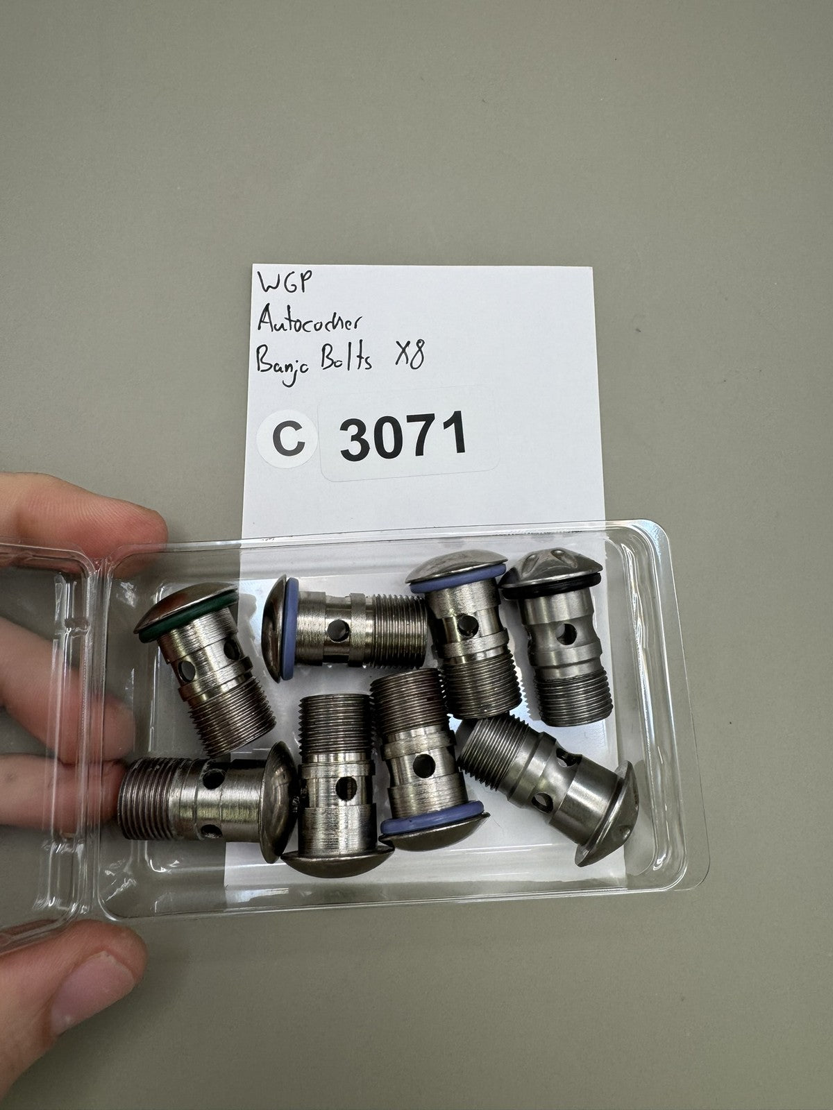 WGP Autococker Banjo Bolts X8