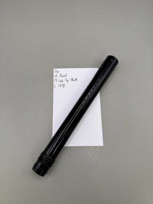Dye UL Barrel 14 inch Tip - Black