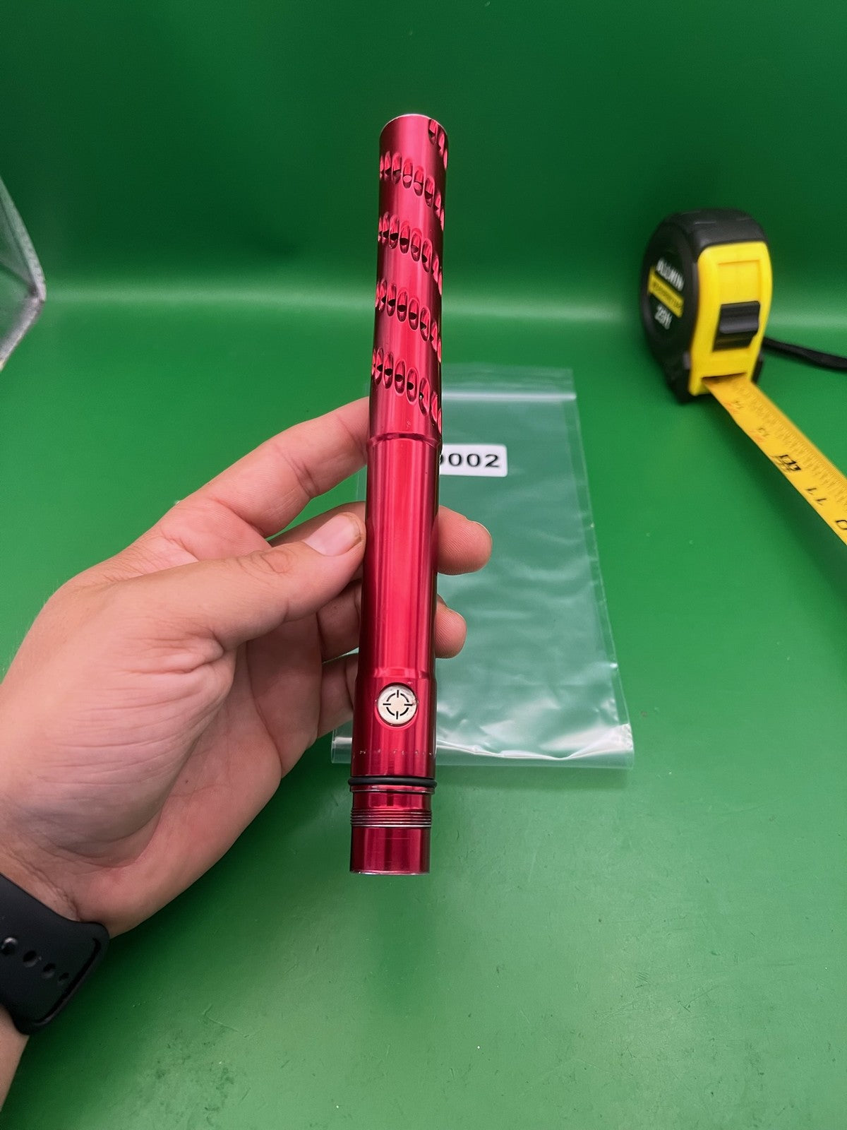 Smart Parts Freak Barrel Tip 12 Inch Progressive Red Aluminum Teardrop