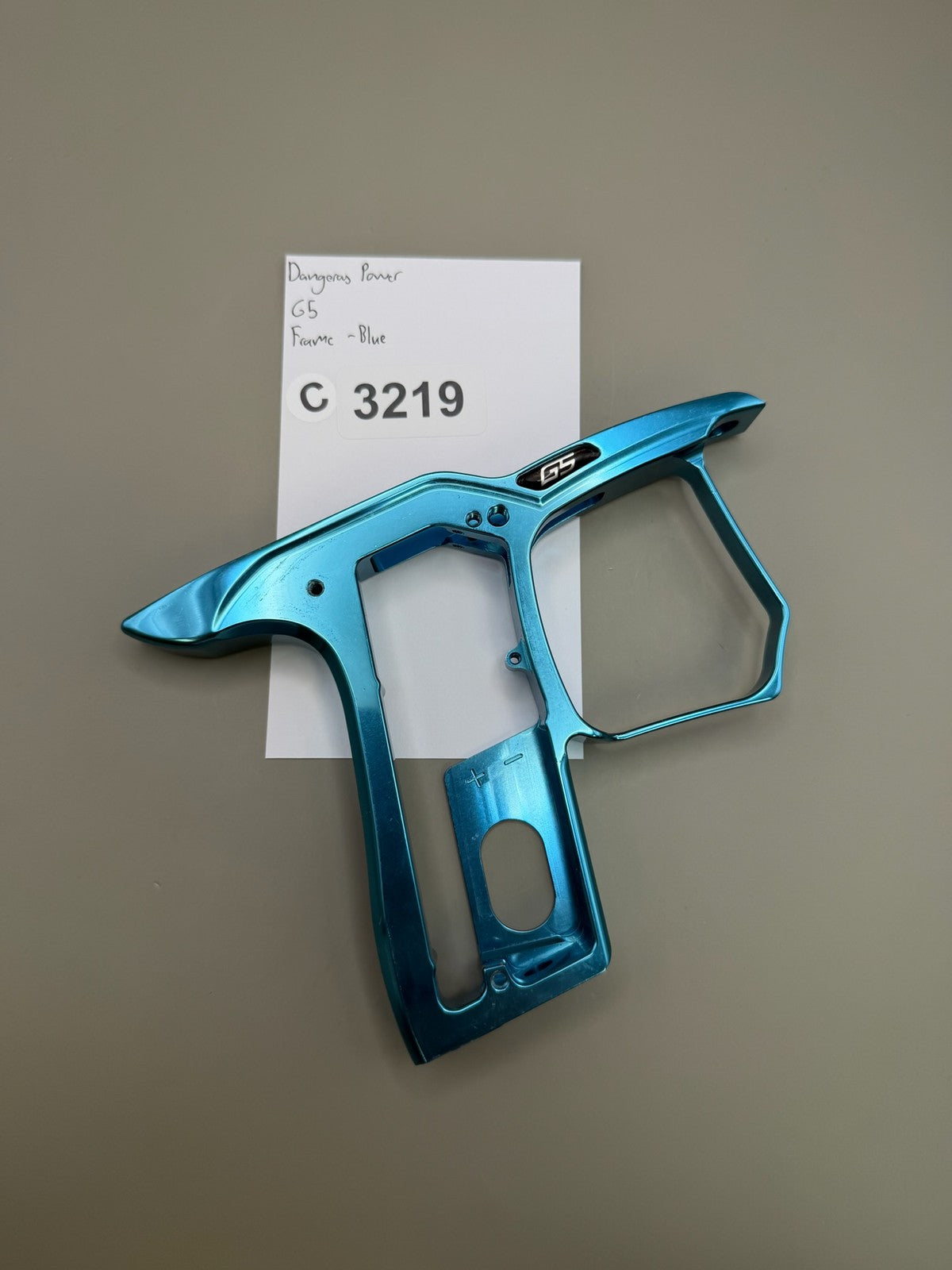 Dangerous Power G5 Paintball Frame Blue