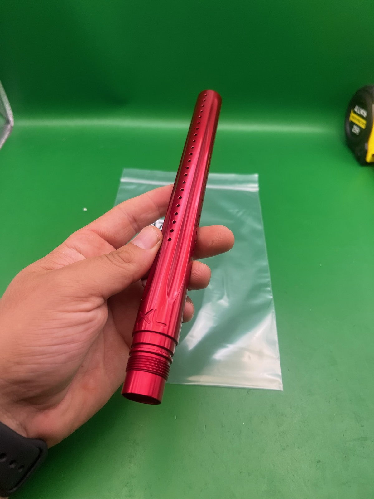 Smart Parts Freak XL Barrel Tip 14 inch Red Aluminum Anodized