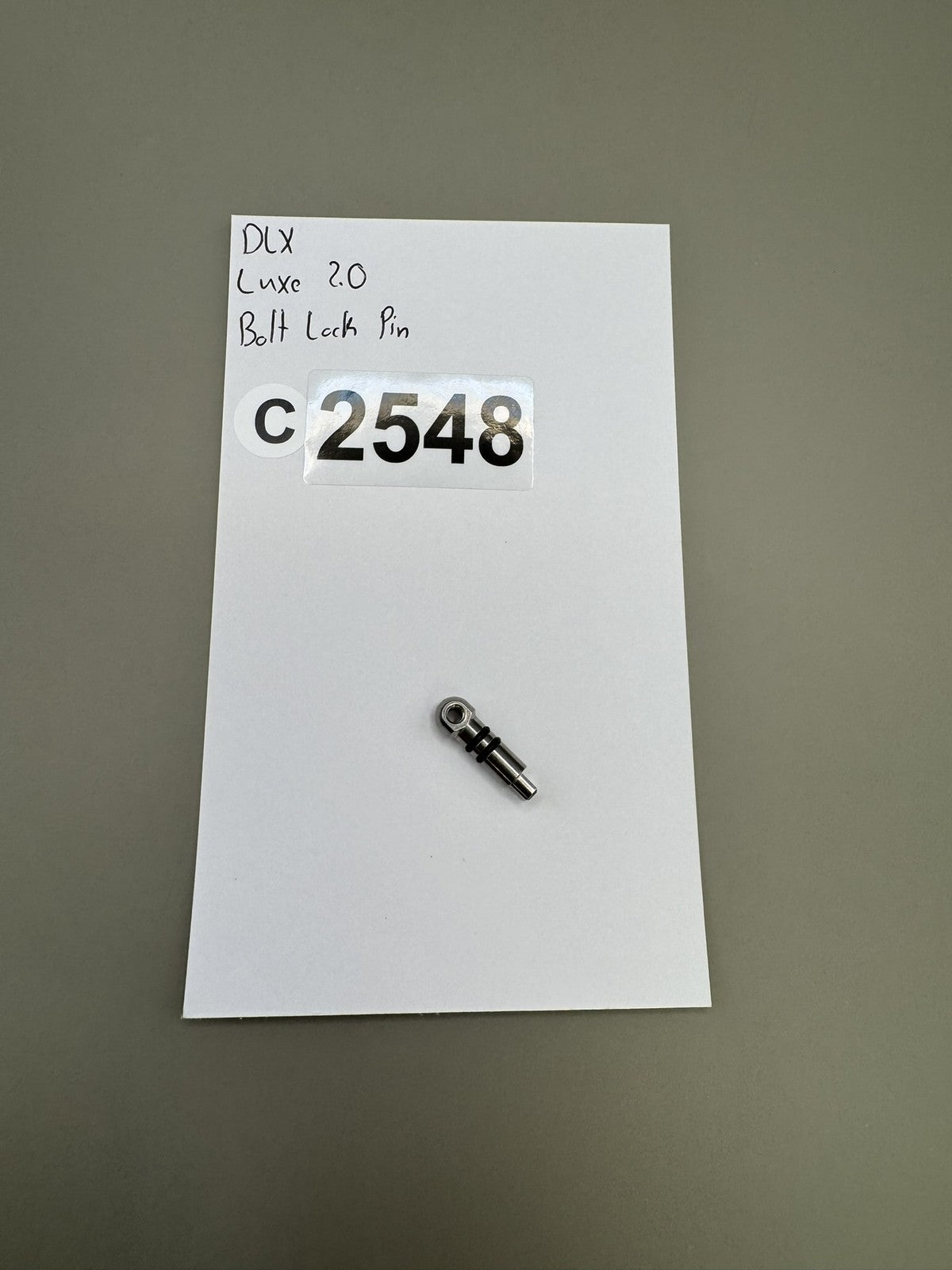 DLX Luxe 2.0 Bolt Lock Pin
