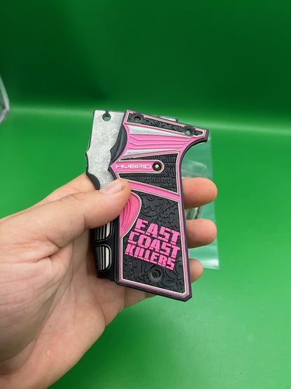 Hybrid PB Planet Eclipse Ego 6 Grip Panels Pink Black East Coast Killers