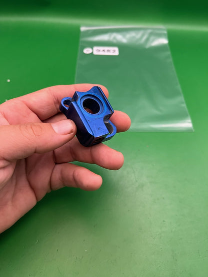 WGP Autococker 2K Front Block Blue Anodized Aluminum Marker Part