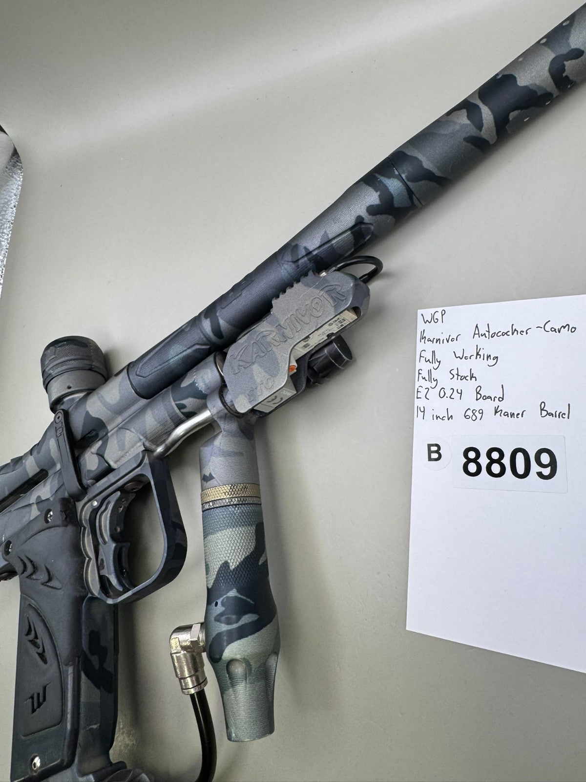 WGP Karnivor Autococker - Camo #2 - Paintball Marker Fully Working
