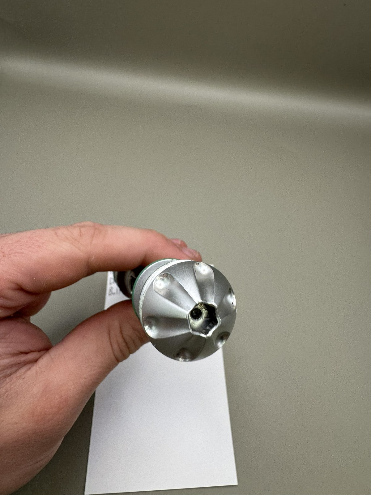Dye DM7 Bolt/Engine Silver Paintball Marker Part