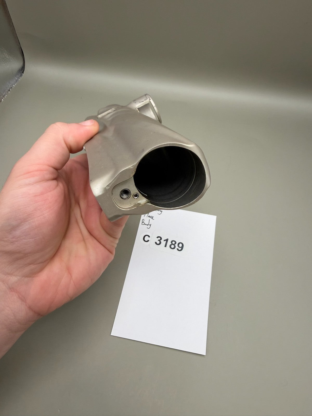 Bob Long Marq Body Silver Aluminum Paintball Marker Part