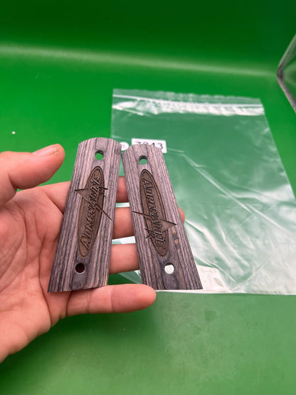 Adrenaline Wood Grip Panels Brown