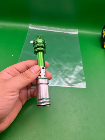 Proto Dye Rail Reflex Rail Bolt Engine Assembly Green Silver