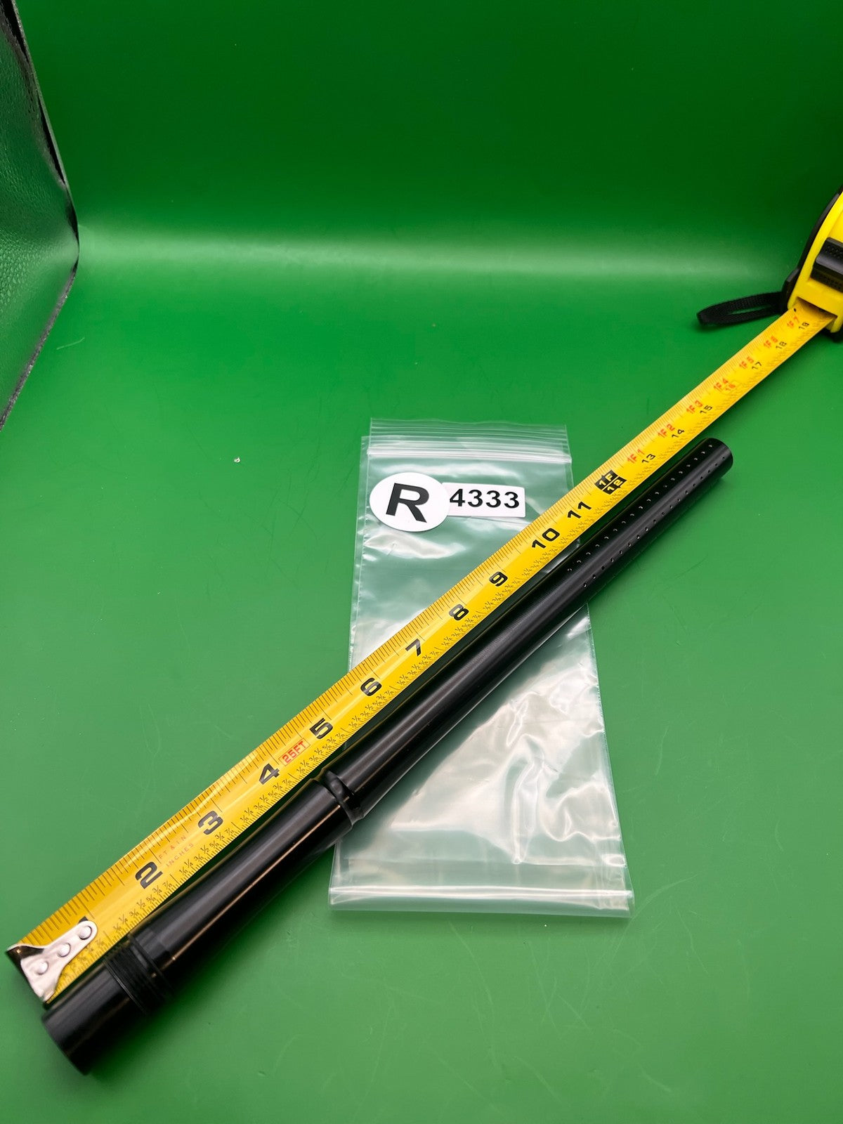 Autococker Threaded One Piece Barrel 14" Ported Black .690