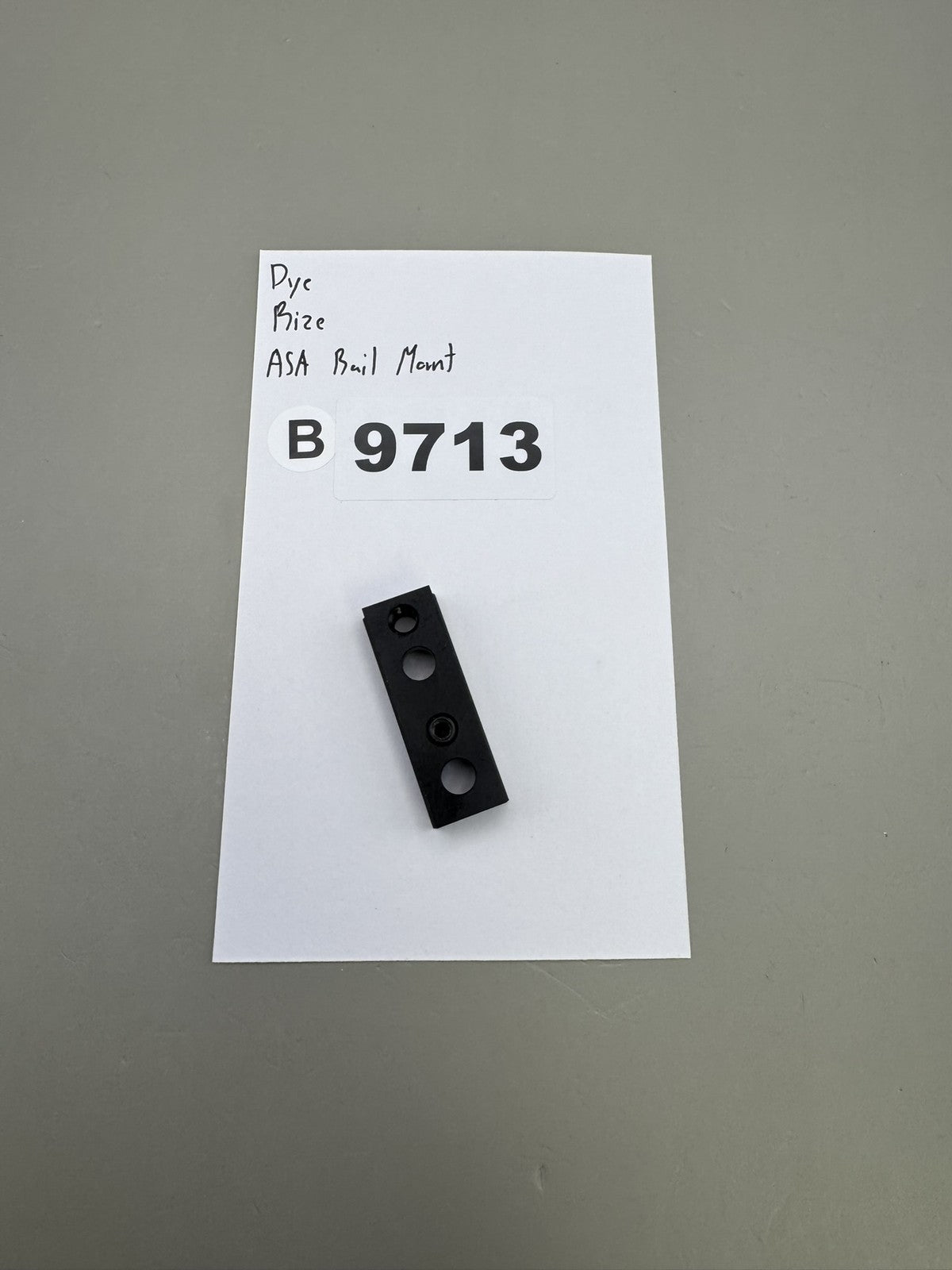 Dye Rize ASA Rail Mount