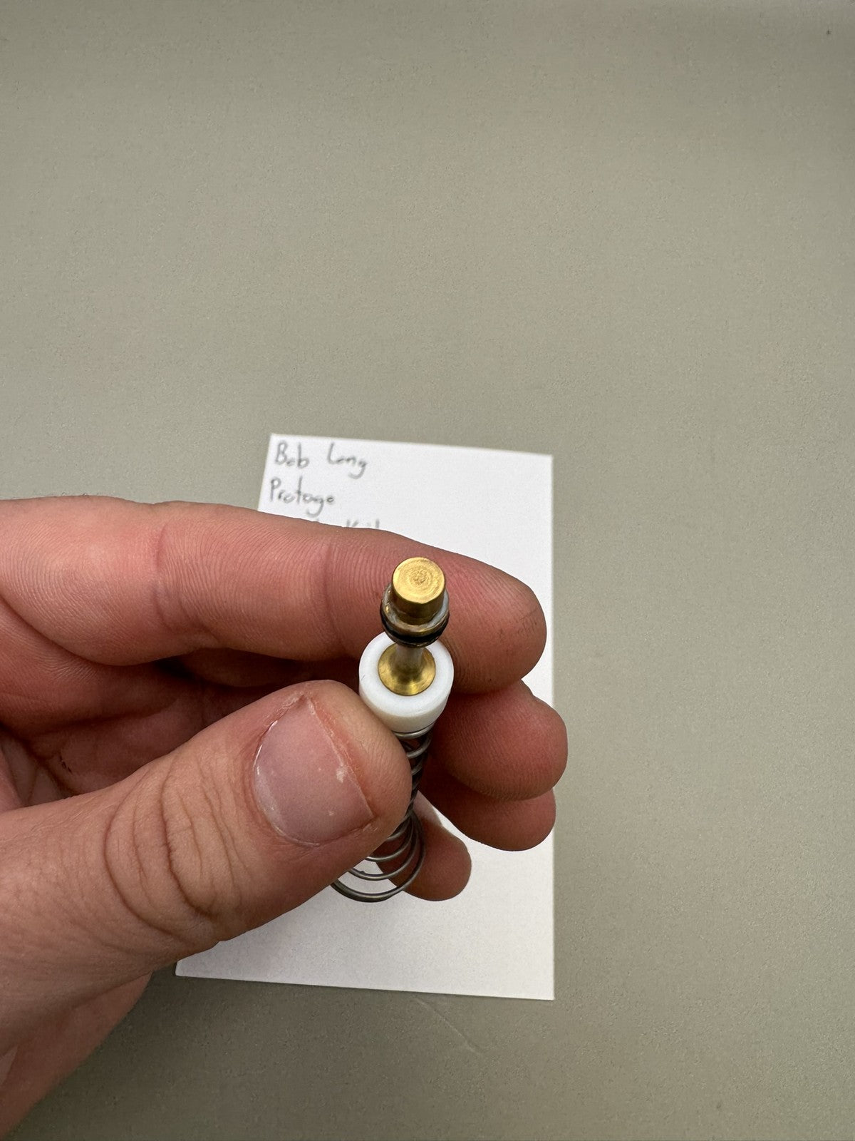 Bob Long Protege Poppet Kit Brass