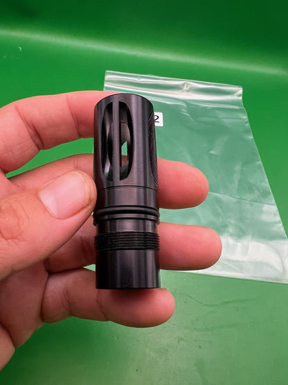 Smart Parts Freak Barrel Tip 6 Inch Black Aluminum Teardrop