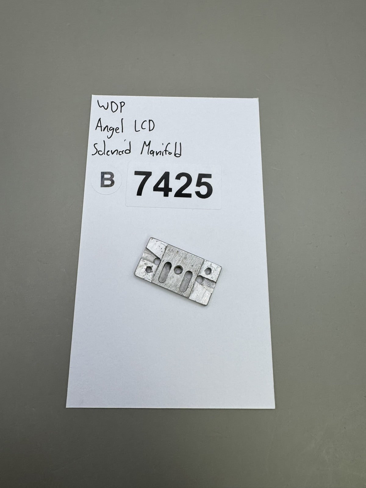 WDP Angel LCD Solenoid Manifold Silver