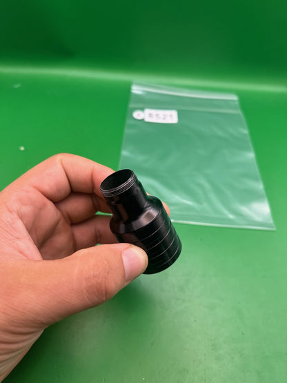 Smart Parts High Rise Twist Lock Feedneck Black Aluminum Impulse Ion