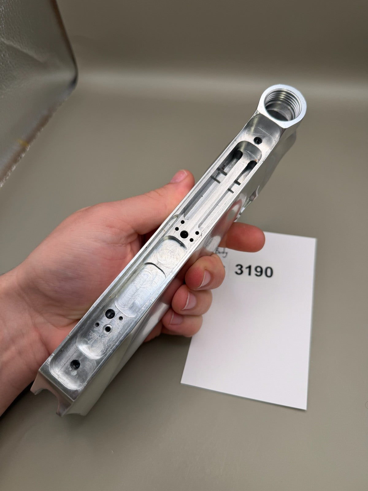 Bob Long Marq Paintball Body Silver Aluminum