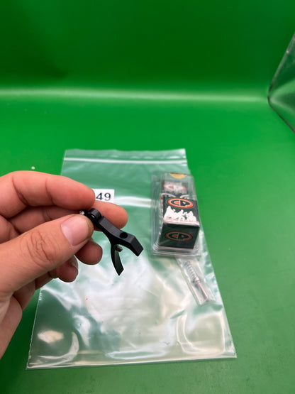 Custom Products CP Proto Rail PMR Sling Trigger Black PMRSLINGBLKD