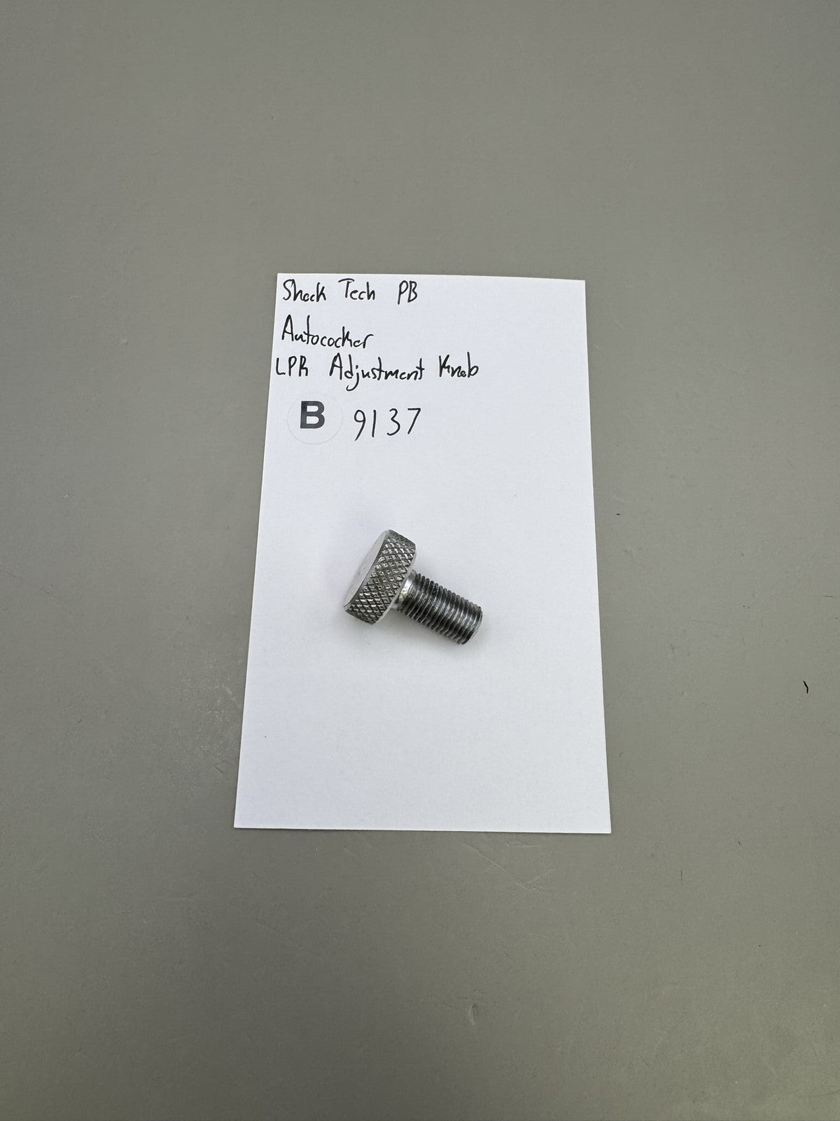 Shock Tech PB Autococker LPR Adjustment Knob