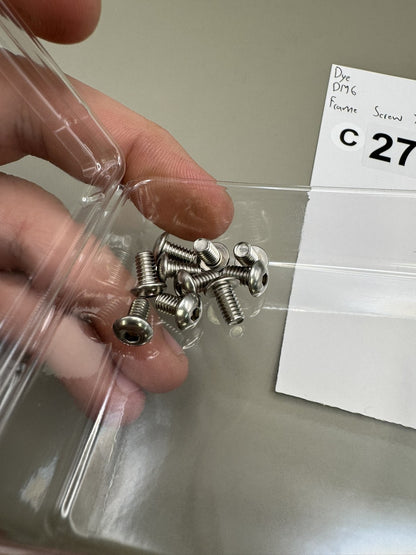 Dye DM6 Paintball Frame Screw X10