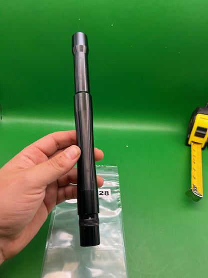 Stock Autococker Barrel 12" .690 Black - used paintball barrel - black