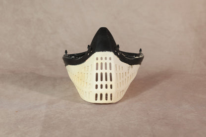 JT Proflex Paintball Mask Bottom Jaw Piece White Black