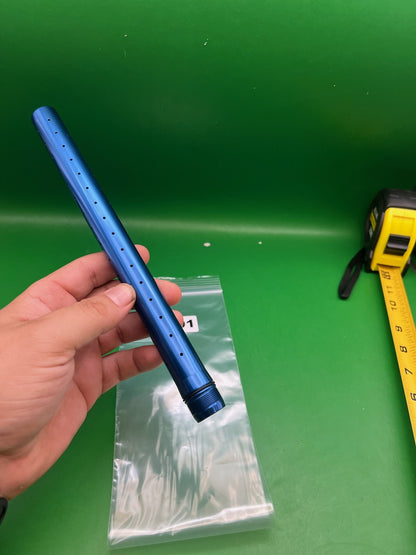 Angel A1 Barrel Tip Blue - used paintball barrel tip - blue