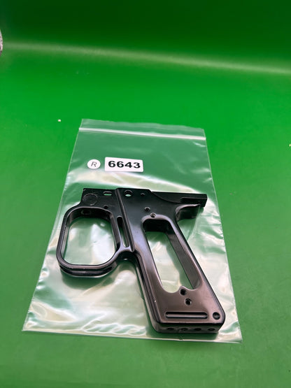 Autococker Hinge Frame - used paintball grip frame - black