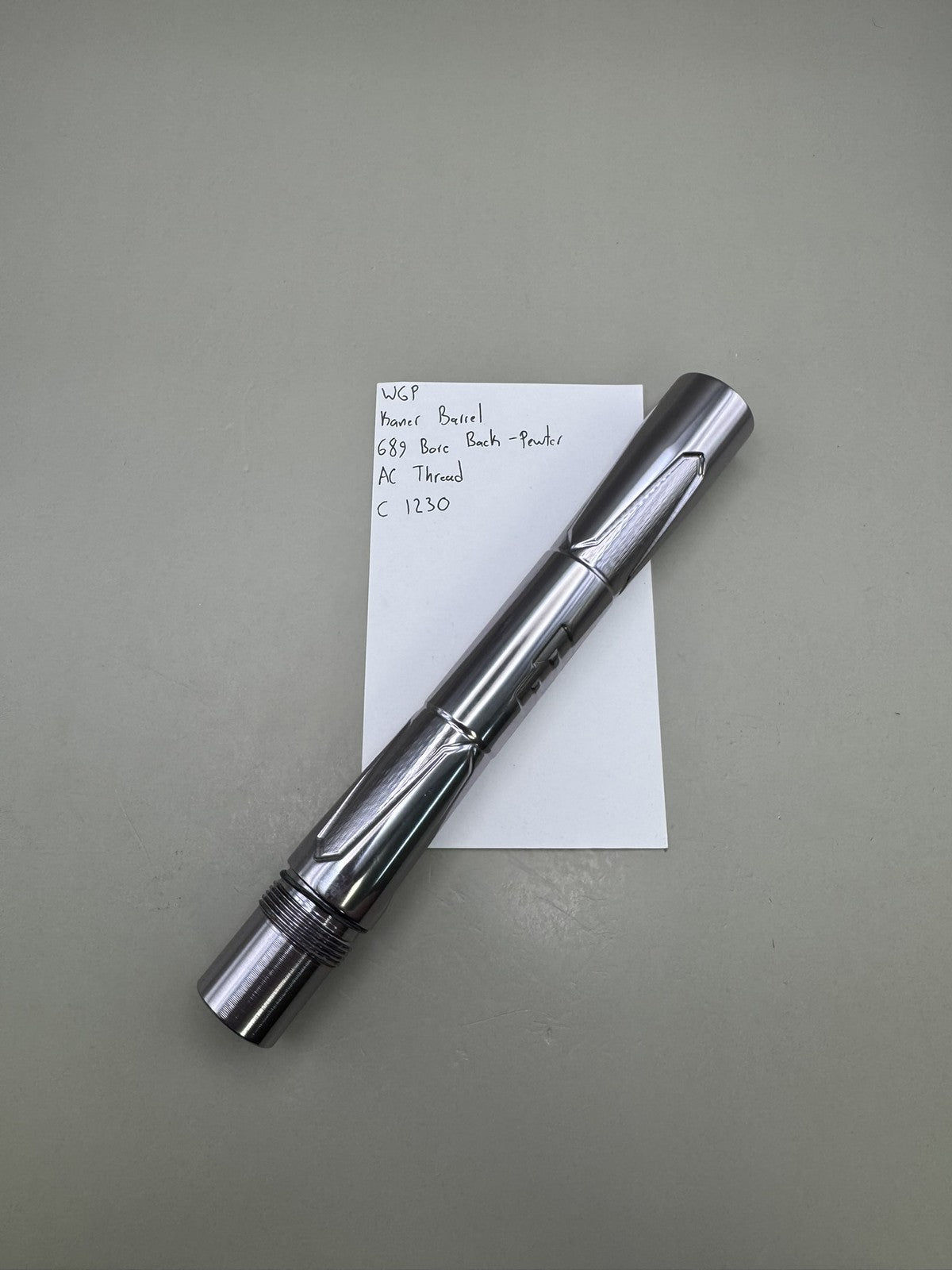 WGP Kaner Barrel 689 Bore Back -Pewter AC Thread