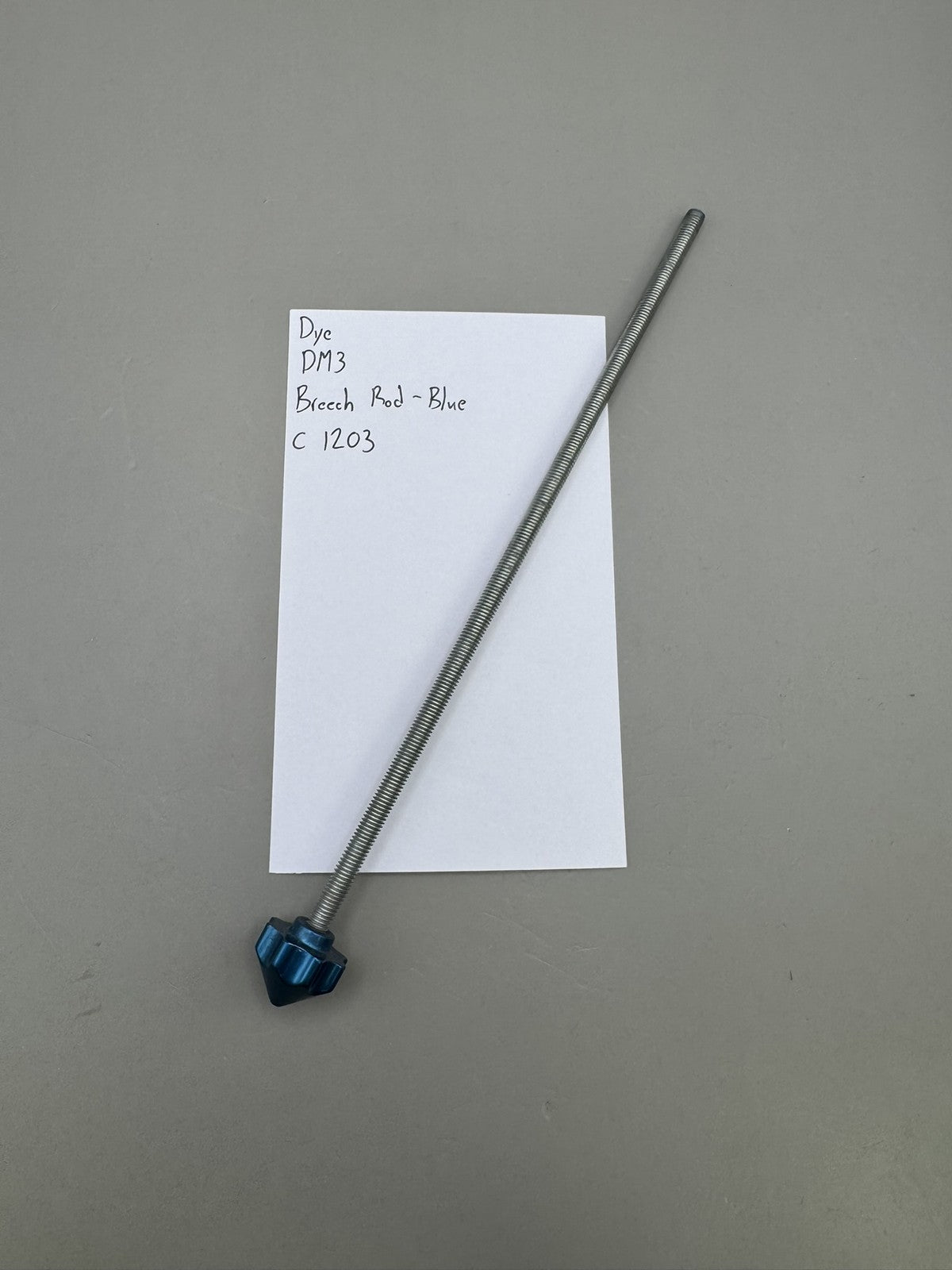 Dye DM3 Breech Rod - Blue