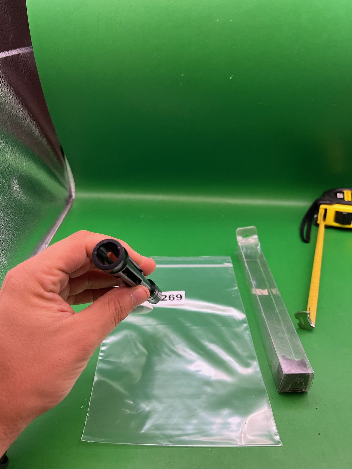 Autococker Bolt NOS - used paintball bolt - black