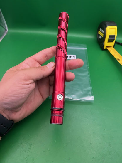 Smart Parts Freak Barrel Tip 12 Inch Progressive Red Aluminum Teardrop