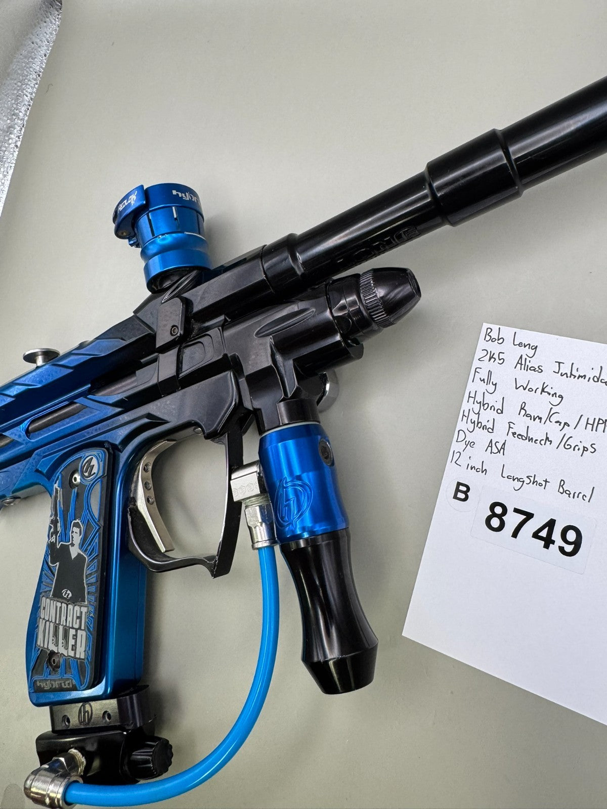 Bob Long 2k5 Alias Intimidator - Paintball Marker Fully Working