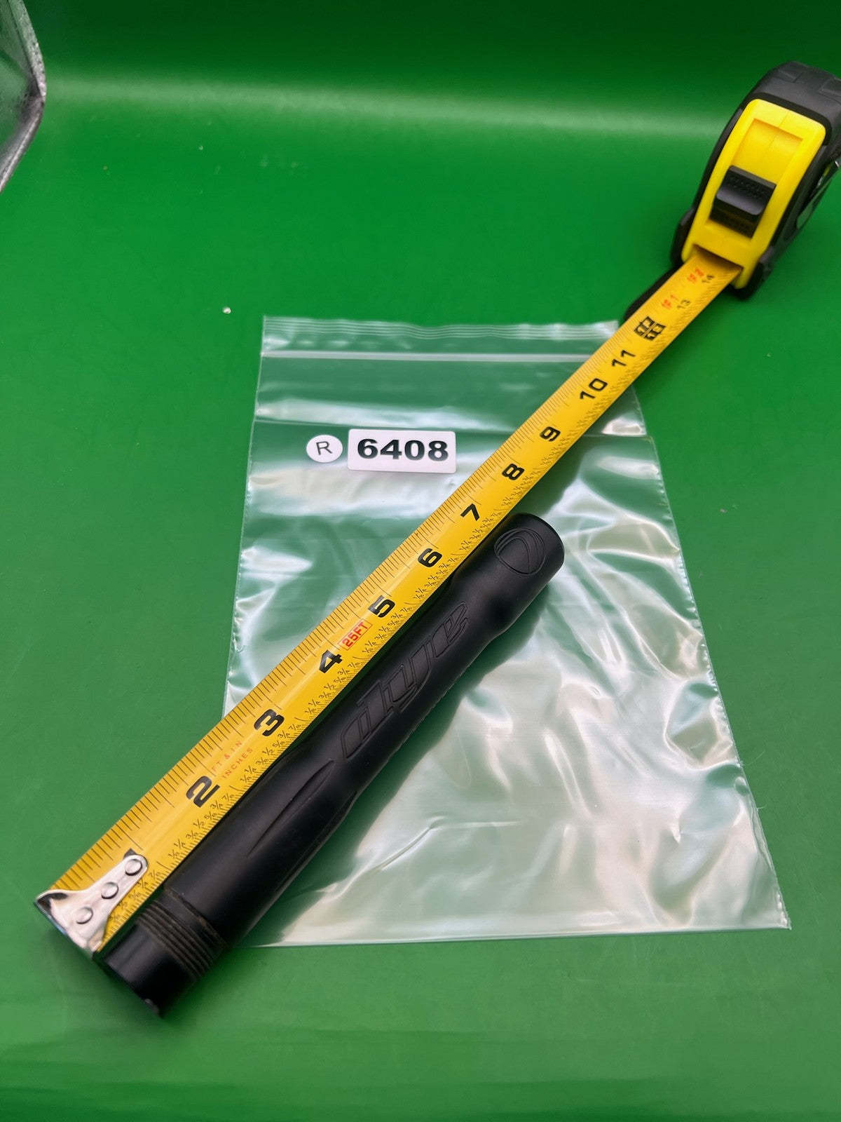 Dye Ultralite Barrel Back Black .687 Angel A1 / G7 Fly - used paintball barrel back - black