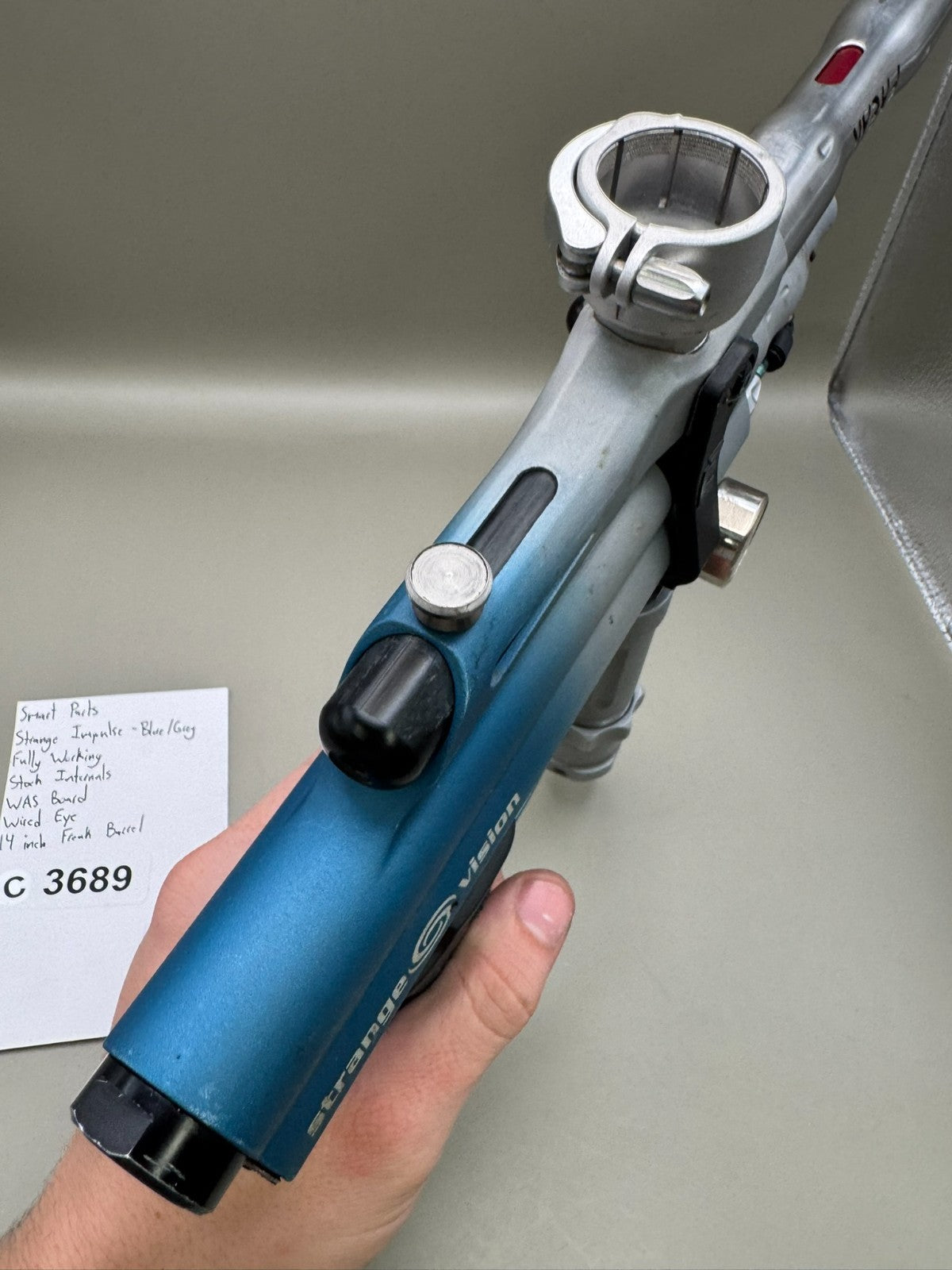 Smart Parts Strange Impulse - Blue/Grey - Paintball Marker Fully Working