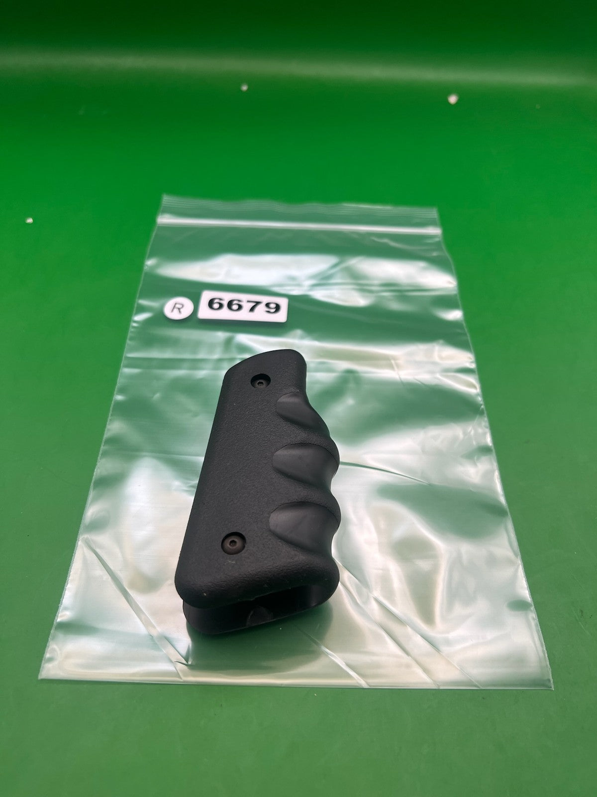 45* Grooved Autococker Grips - used paintball grip panels - black