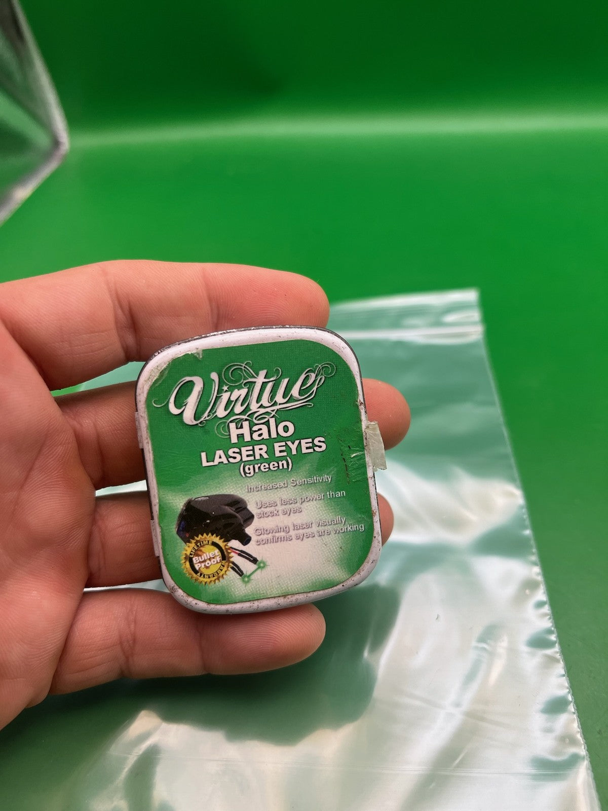 Virtue Halo Laser Eyes Green