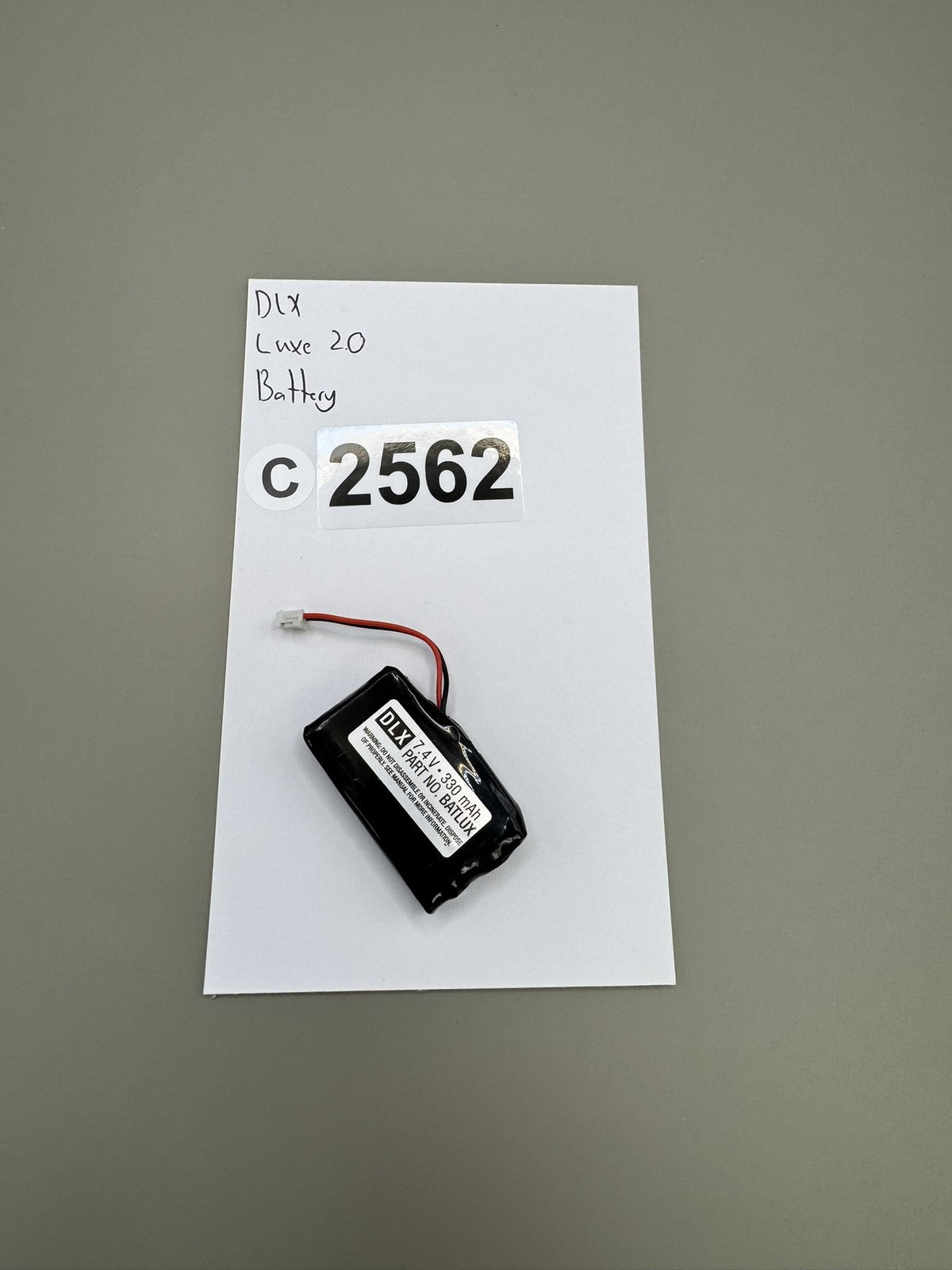 DLX Luxe 20 Battery