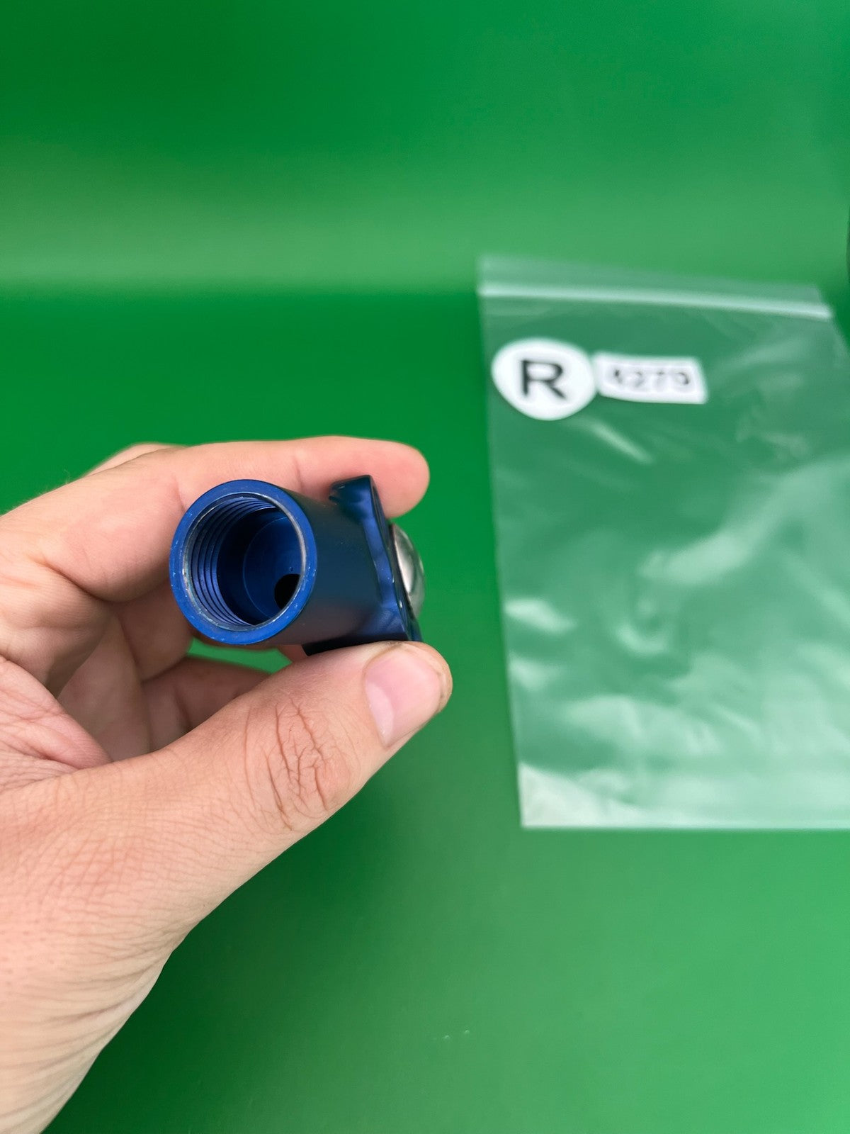 WGP Autococker Extended Reach Front Block Blue Anodized