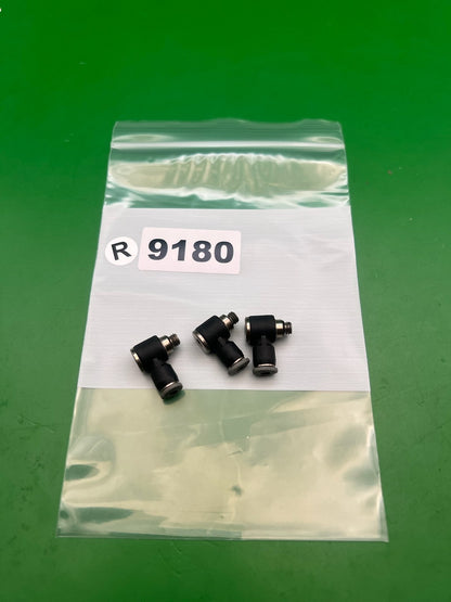 Smart Parts Ion Elbow Fittings Black  Lot of 3
