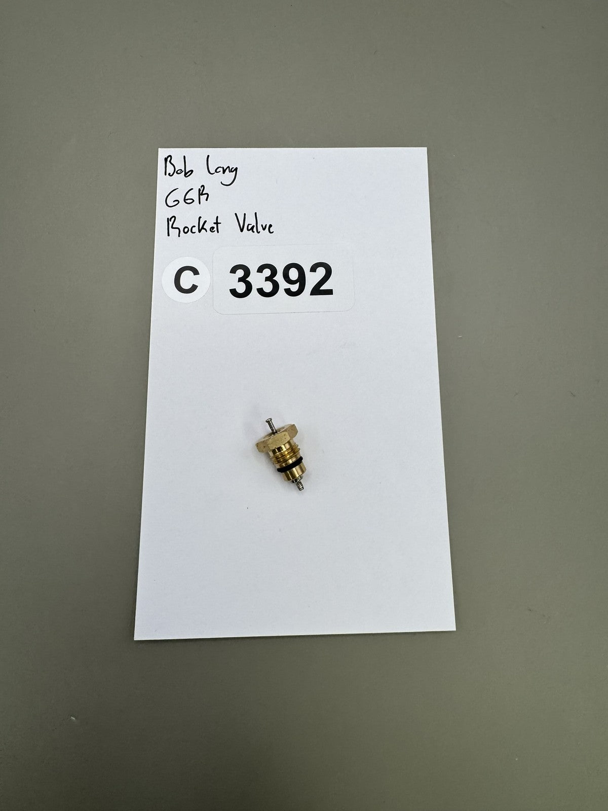 Bob Long G6R Rocket Valve