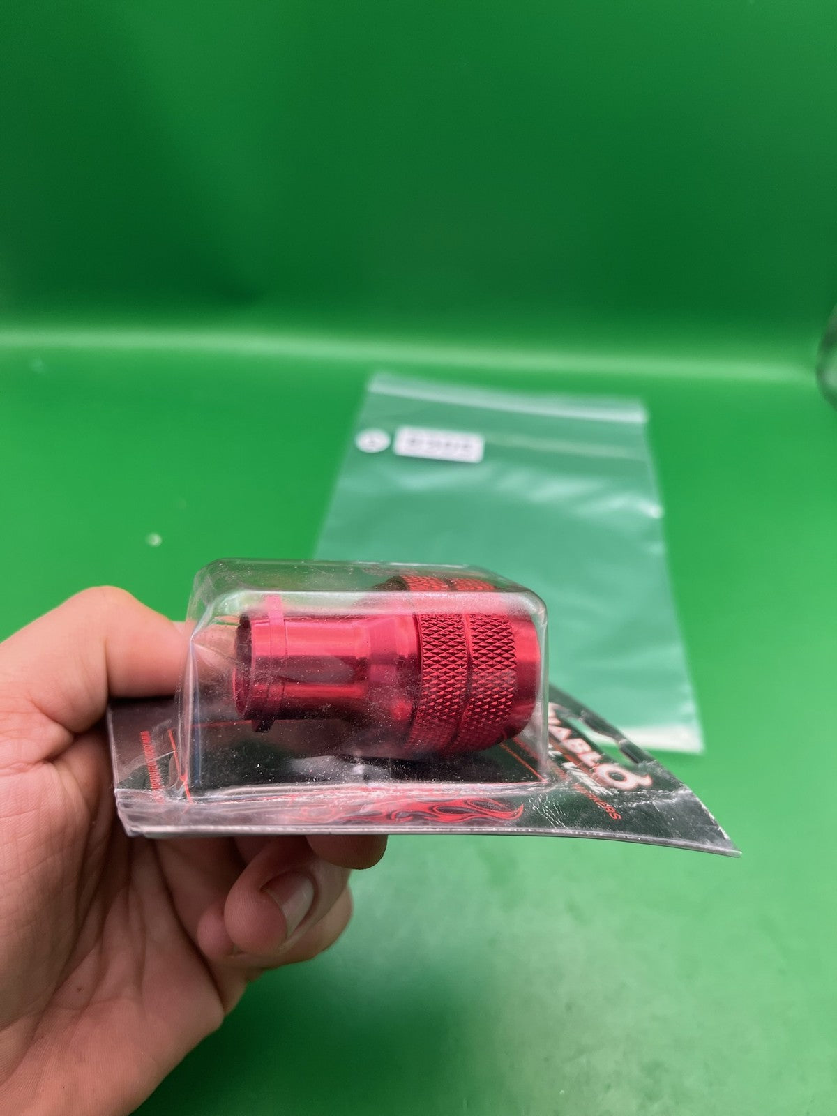 Diablo Paintball Icon Spyder Vertical Vise Clamping Feedneck Red Anodized