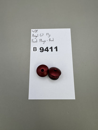 WDP Angel G7 Fly Front Plugs - Red