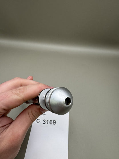 Dye DM4 Bolt/Engine Silver Aluminum Paintball Marker Part