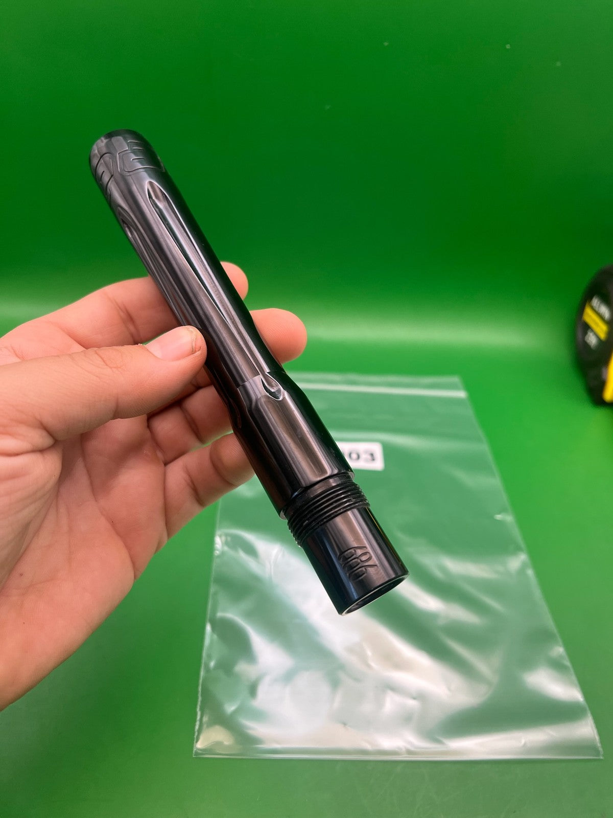 Rare Planet Eclipse OG Dc2 Barrel Back - used paintball barrel back - black
